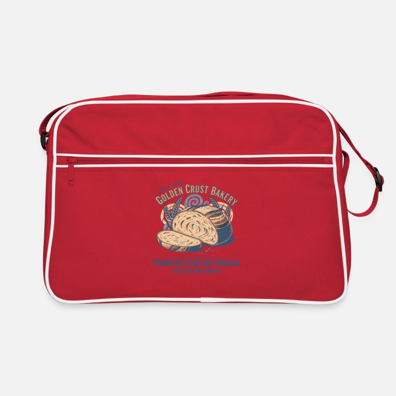 Sourdough Bread Baking Baker Sourdough Starter Retro Bag