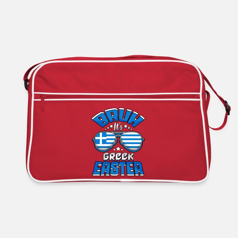 Pâques orthodoxes, mec, c’est Pâques grecque Sac Retro