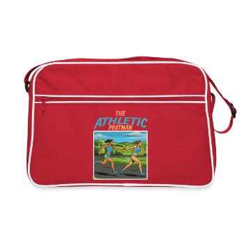 Relay Race: The Athletic Postman - Retro Bag - red/white - Front