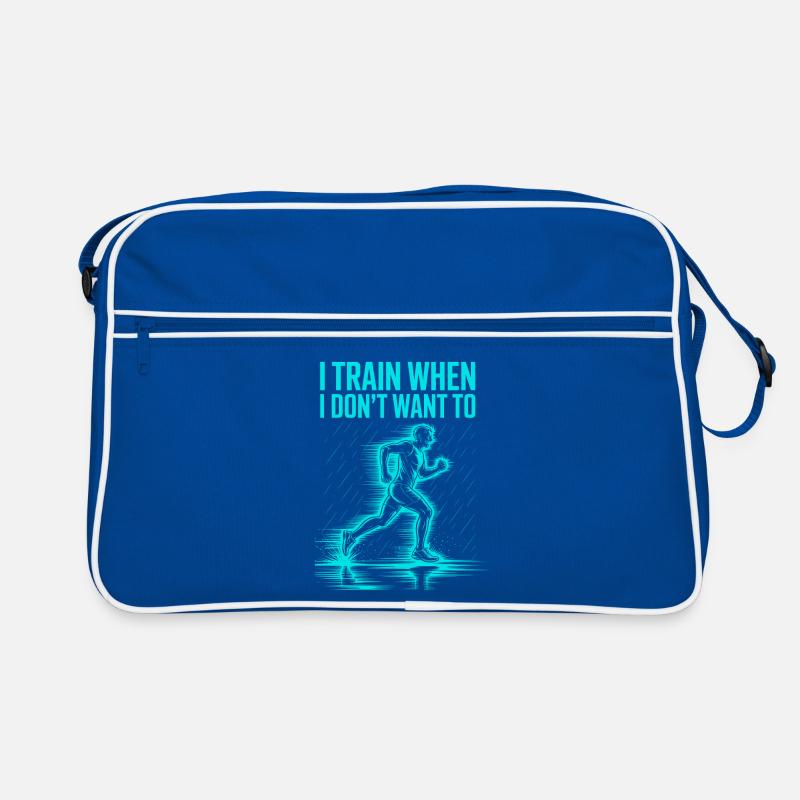 I train even when I don't feel like it – runner Retro Bag