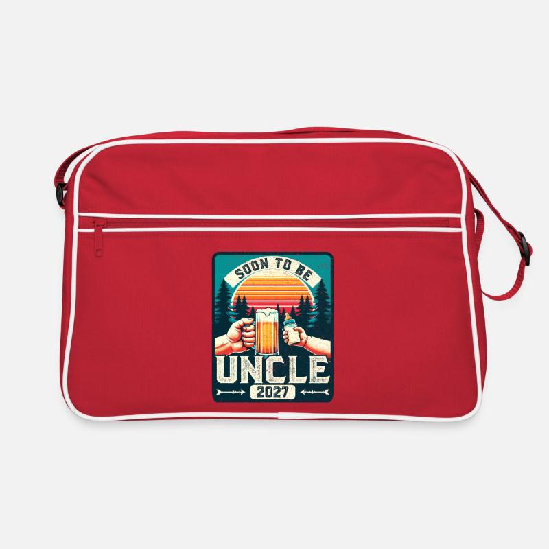 Uncle 2027, Expectant Uncle, Future Uncle Retro Bag