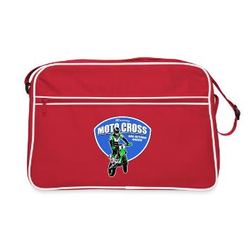 Moto Cross - Supercross - Moto Cross - Offroad - Retro Bag - red/white - Front