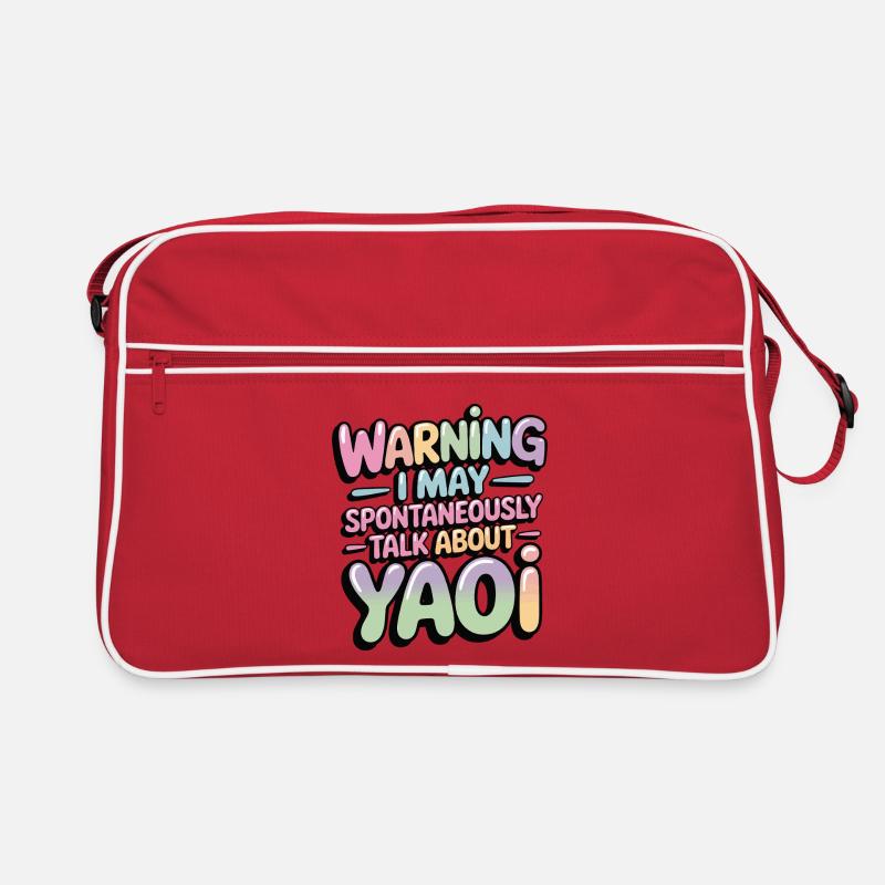 Spontaneous Yaoi Conversation Retro Bag