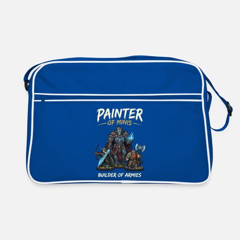 Maler der Minis Armeenbauer Retro Tasche