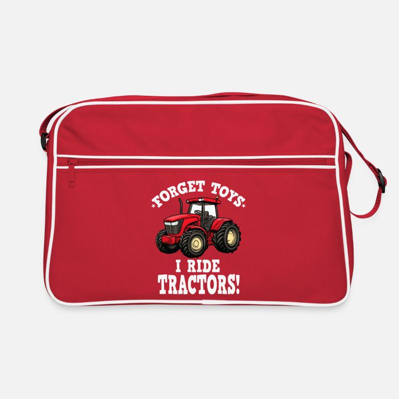 Tractor Humor Retro Bag