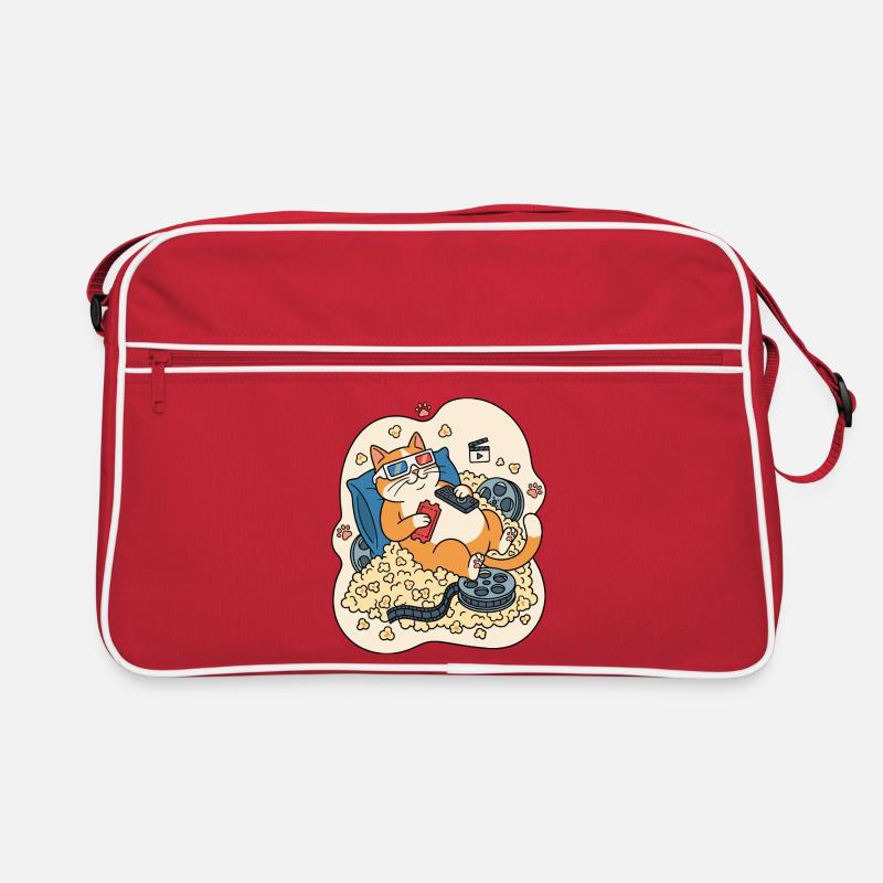 La gueule de bois du cinéma dans le paradis du pop-corn Sac Retro