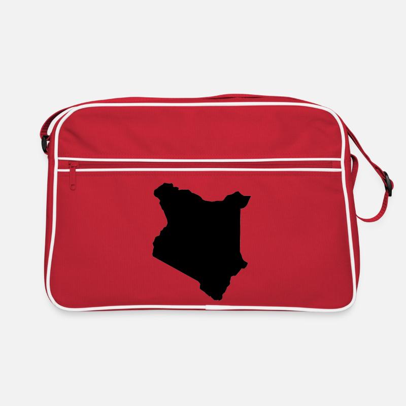 Kenya map Retro Bag