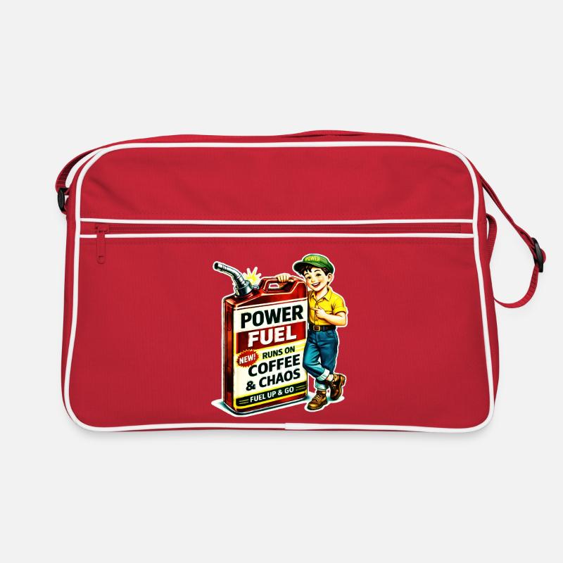 Carburant de puissance Sac Retro