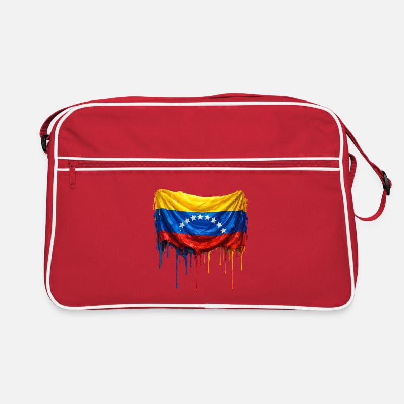 Largage du drapeau du Venezuela Sac Retro