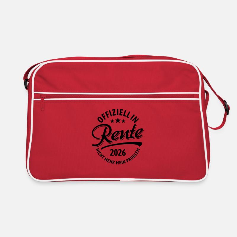 Offiziell in Rente 2026 | Nicht Mehr Mein Problem Retro Tasche