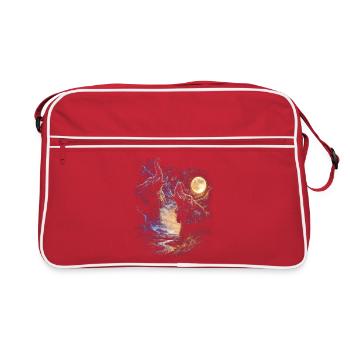 Elephant - Retro Bag - red/white - Front