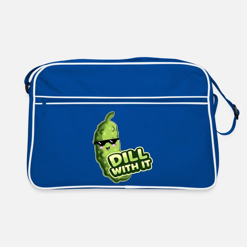 Dill With It Cucumber Retro Bag