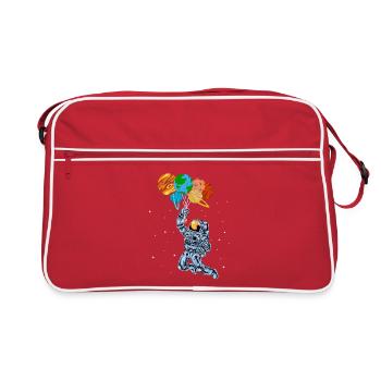 Maillot des Ballons de la planète Astronaute - Sac Retro - rouge/blanc - Devant