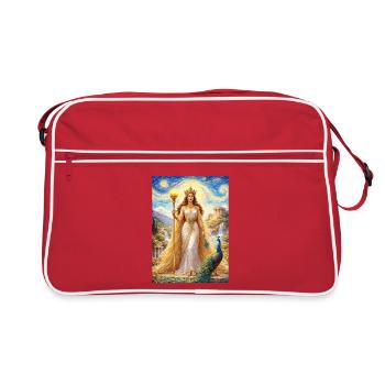 Héroïne Nuit étoilée - Sac Retro - rouge/blanc - Devant