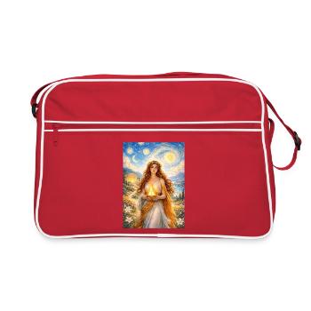 Hestia Nuit étoilée - Sac Retro - rouge/blanc - Devant