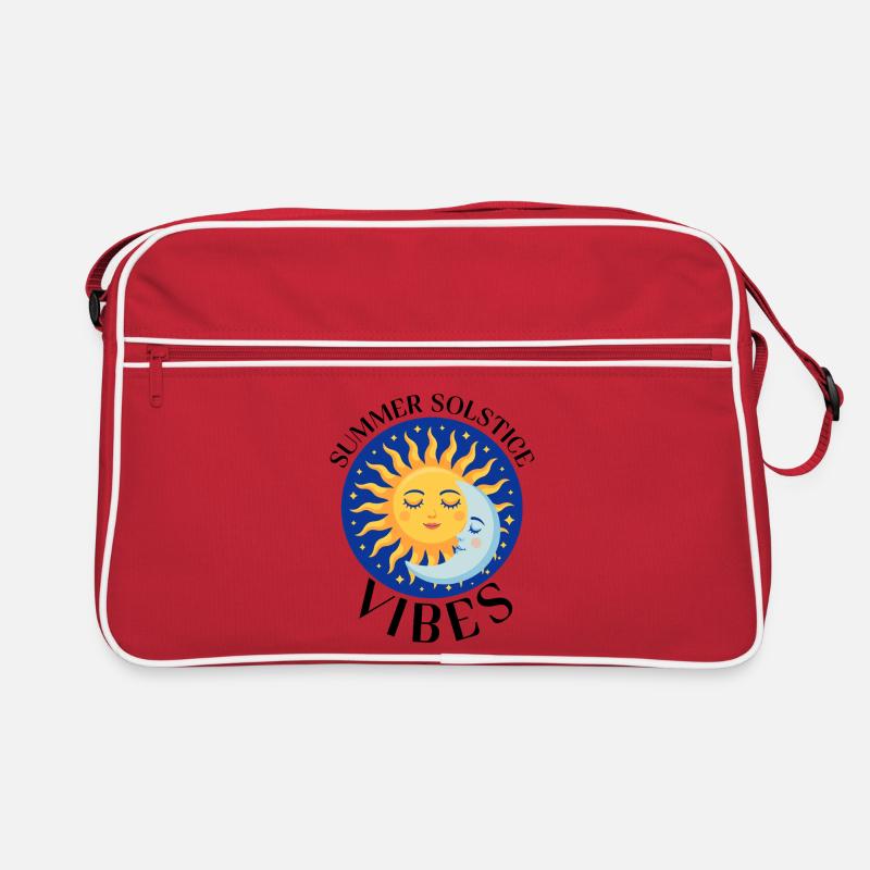 Litha Pagan Summer Solstice Midsummer Midsommar Retro Bag