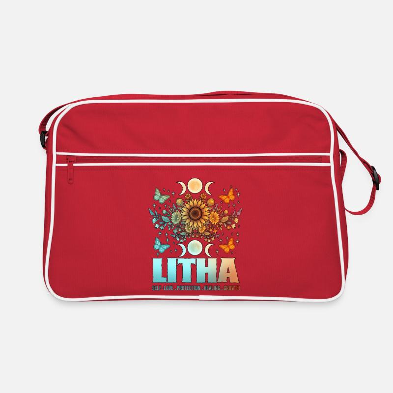 Litha Pagan Summer Solstice Midsummer Midsommar Retro Bag