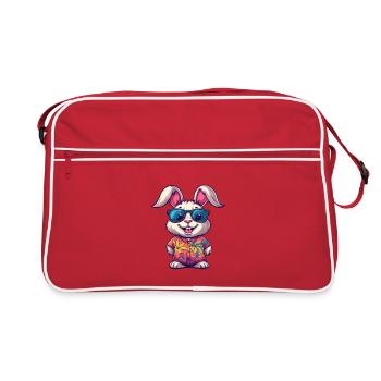 Bunny Comic Holiday - Sac Retro - rouge/blanc - Devant