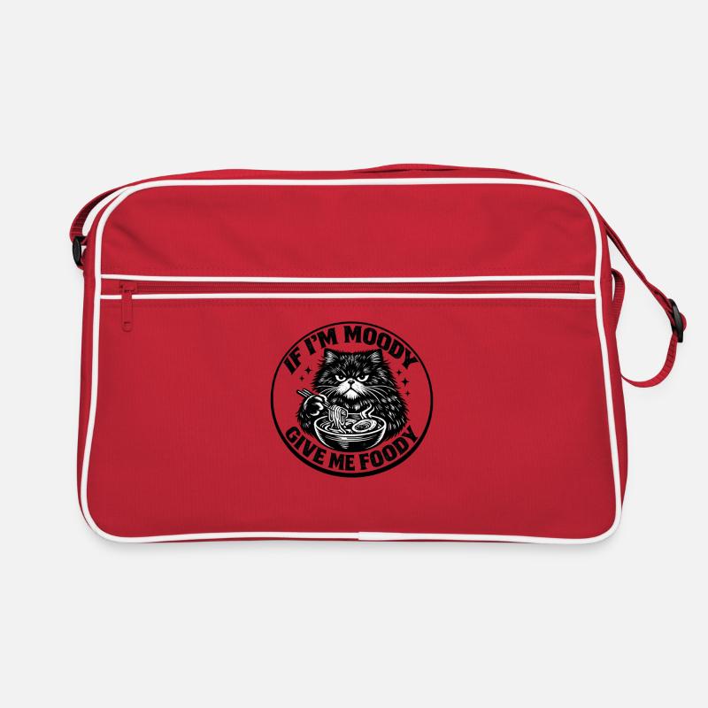 Bol de ramen Grummelkat Chat Grumpy Moody Sac Retro