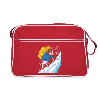 Cow Alpine Adventurer - Retro Bag - red/white - Front