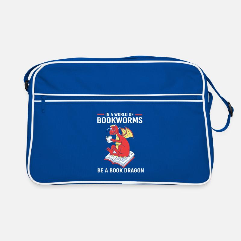 Library Bookworm Retro Bag