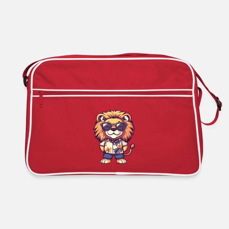 Vacances Lion Comic Sac Retro