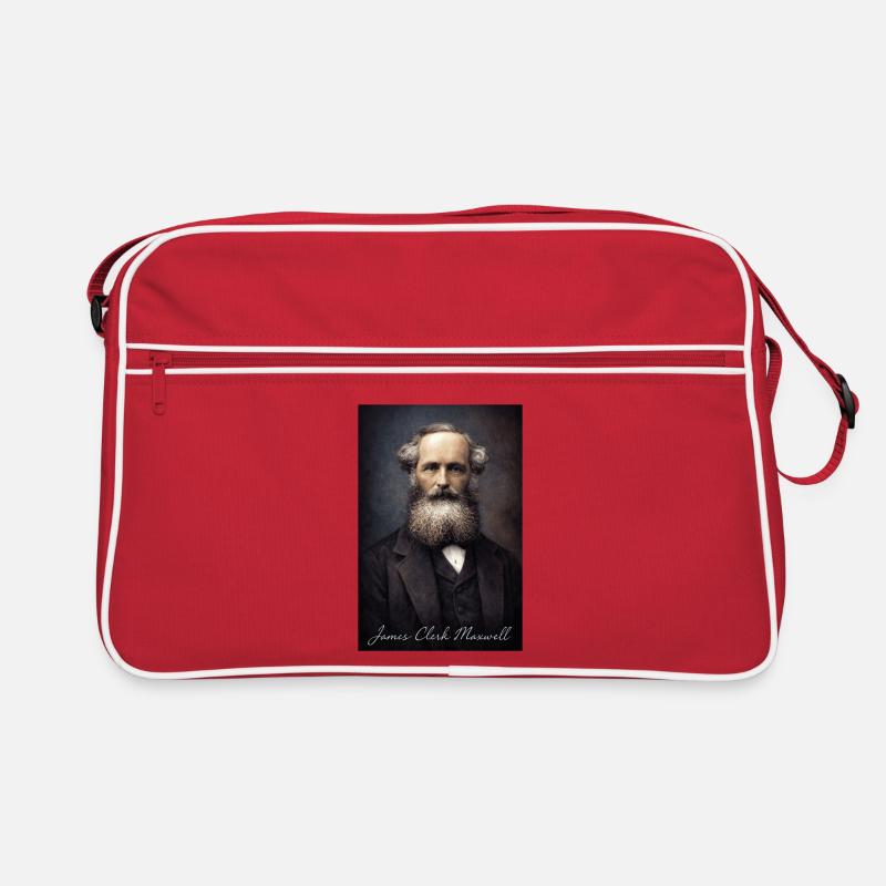 James Clerk Maxwell Portrait Sac Retro