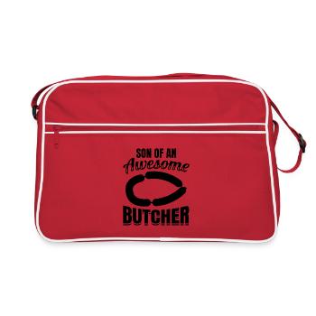 Boucher Garçon - Sac Retro - rouge/blanc - Devant