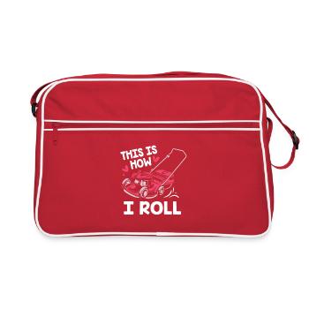 Paysagiste Jardinier Jardinier Jardin - Sac Retro - rouge/blanc - Devant