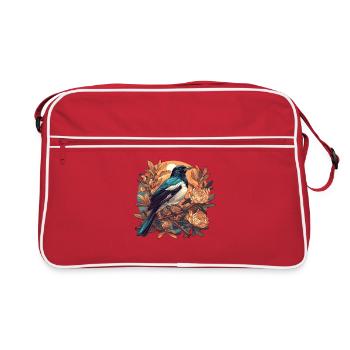 Pies Magpie - Sac Retro - rouge/blanc - Devant