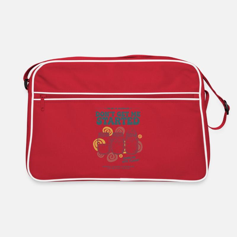 sourdough Dont Get Me Started Bread Baking Era Retro Bag