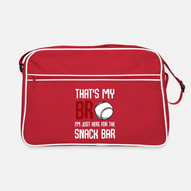 Baseball Snack Bar Tee Retro Bag