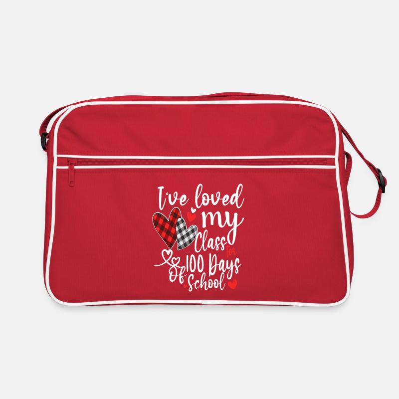 Loved My Class 100 Days Retro Bag