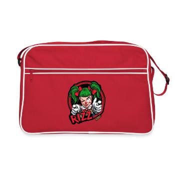 Rizz Clown Neon Pop - Sac Retro - rouge/blanc - Devant