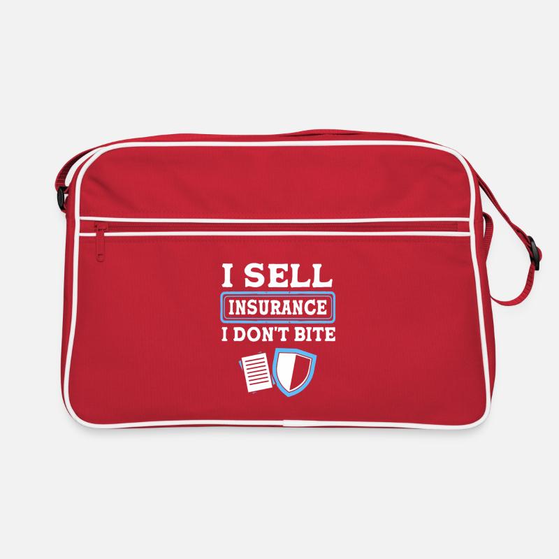 Versicherung Retro Tasche
