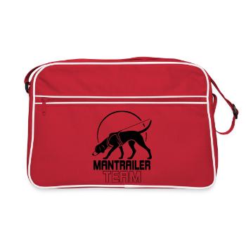 Foxhound Mantrailer Team Dog Sport Dogs Wilsigns - Retro Bag - red/white - Front