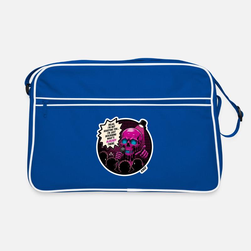  Skull on Stage Roast Retro Bag