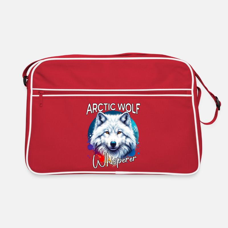 Le Murmureur de Loups Arctiques Sac Retro