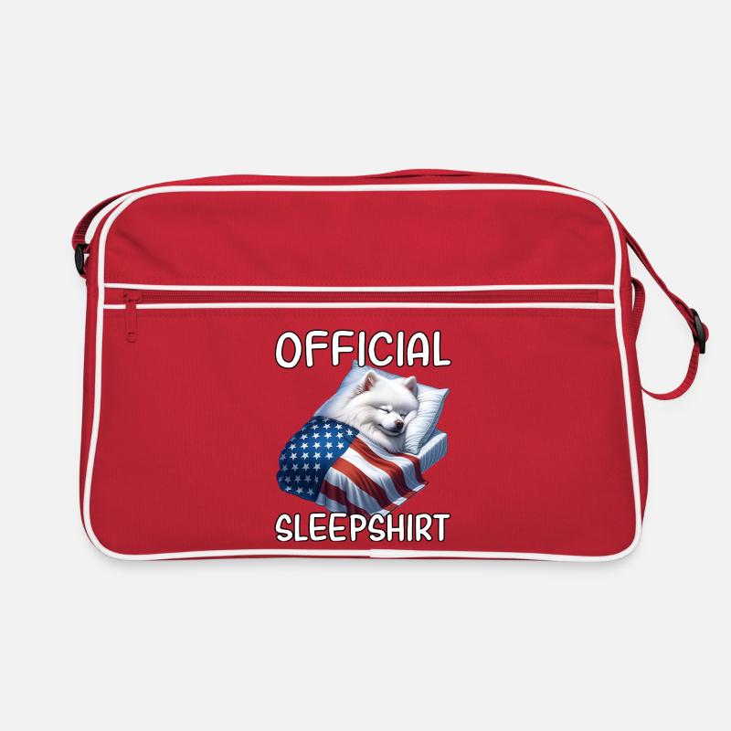 Spitz US Schlafshirt Retro Tasche