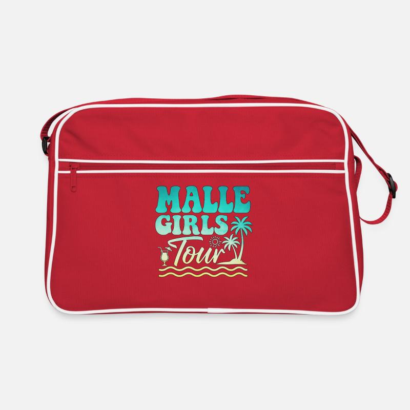 Fête de fin d’année du circuit des filles à Majorque Sac Retro