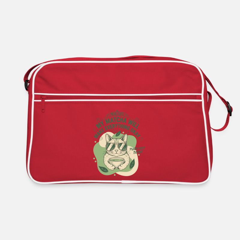 Mon matcha va tout arranger Neko Café Sac Retro