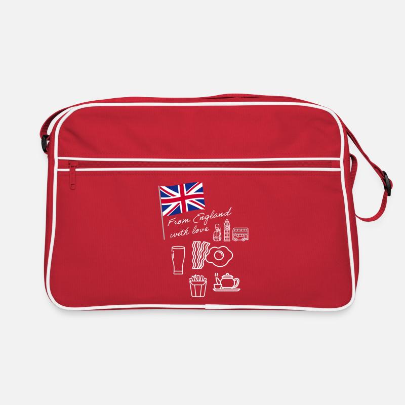 EXANGLIA (Weiß) Retro Tasche