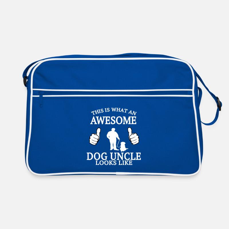 Awesome Dog Uncle Look Like Retro Bag
