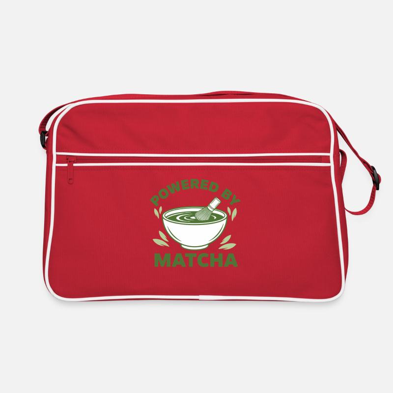 Propulsé par le thé vert matcha Matcha Latte Lover Sac Retro