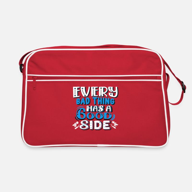 Every bad thing has a good side Retro Bag