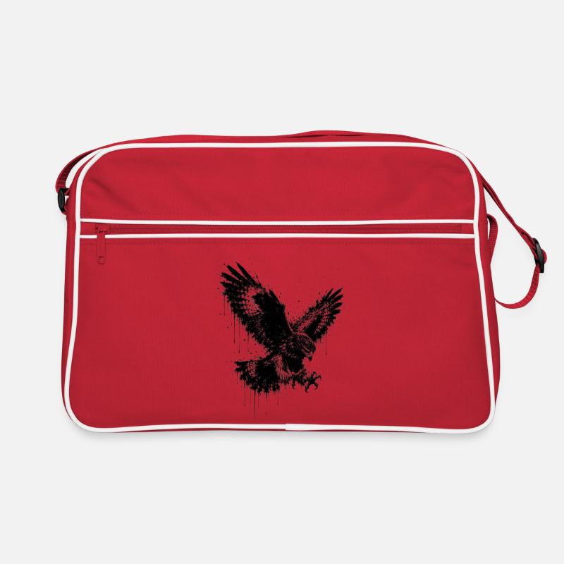 Adler splatter Retro Tasche