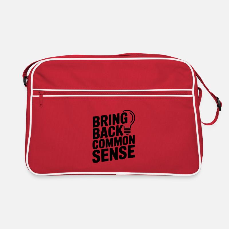 Bring Back Common Sense Retro Bag