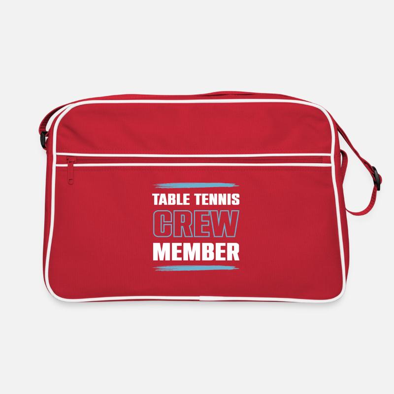 Table Tennis Crew Retro Tasche