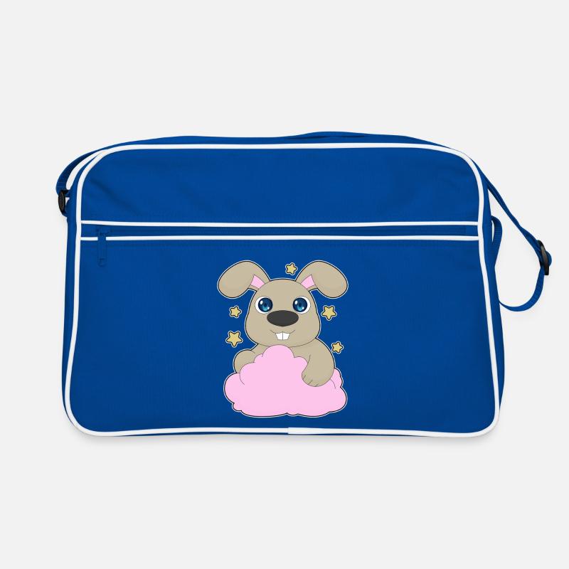 Nuages de lapin Sac Retro