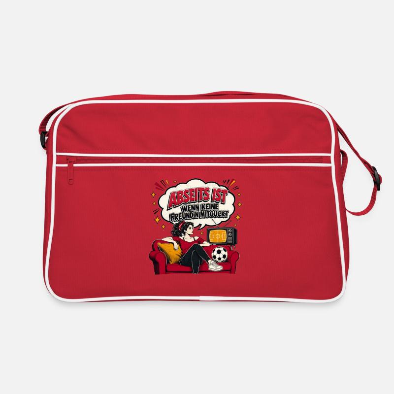 Abseits ist Retro Couch Pop-Art Retro Tasche